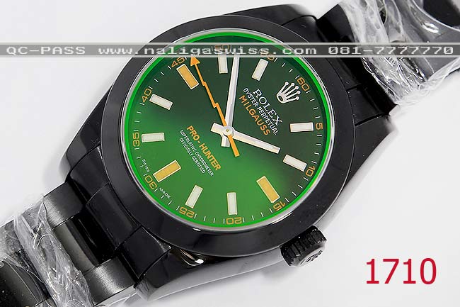 ROLEX PRO-HUNTER MILGAUSS PVD (King Size) ͹ 100% ԡô AAA 觴ǹ֧ 1 .